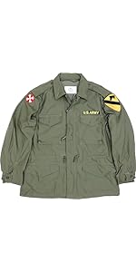 Amazon | [SESSLER] M-51 フィールドジャケット 第1騎兵師団パッチ付き